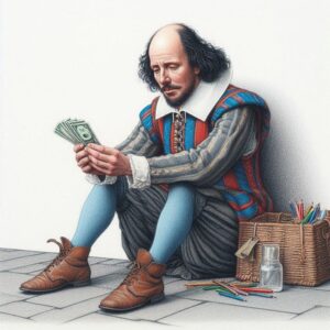 Will talk your ear off about Shakespeare for money.